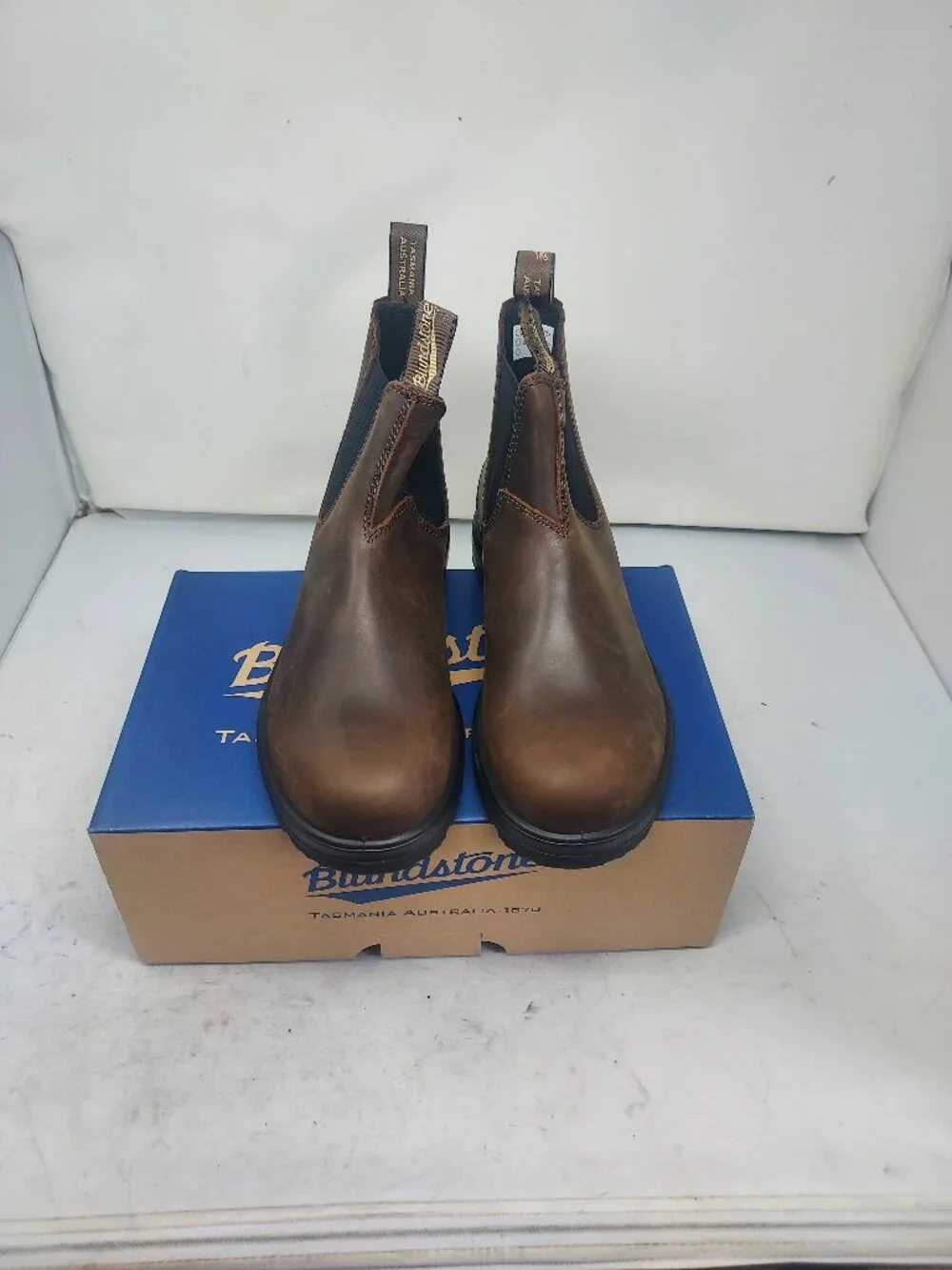 Blundstone MENS Antique Brown Chelsea Boot
